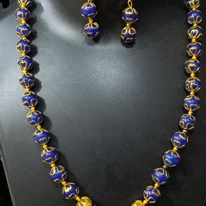 BLUE NECKLACE SET