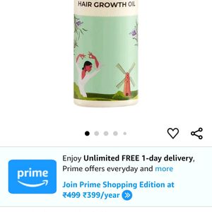 Pilgrim Hair Growth Oil