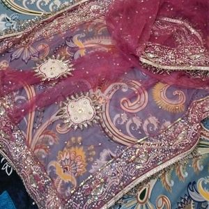 Beautiful Bridal Wedding Dupatta