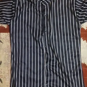 Shirt Stripes Half Sleeves