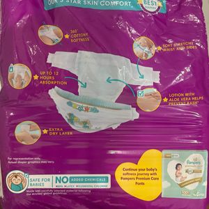 Pampers Premium taped diapers