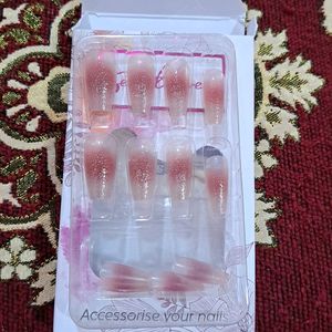 Secret Lives Artificial Set Of 12 Nails Design2