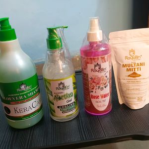 All Chemical Free Item Shampoo + Aloevera Gel+