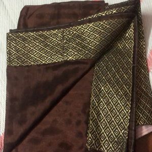 Coffee Brown Sari