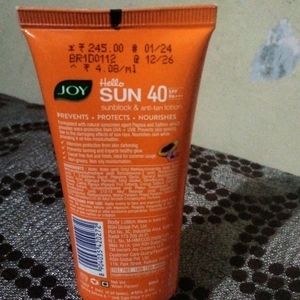 Sunblock Cream 40 Spf