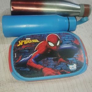 Water Bottle And School Lunch Box