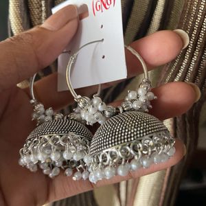 Beautiful Tradition White Earrings