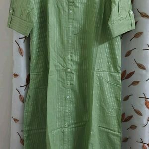 Green Kurta For Women's Never Use