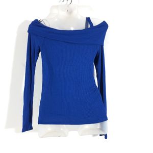 Royal Blue Casual Top(Women’s)