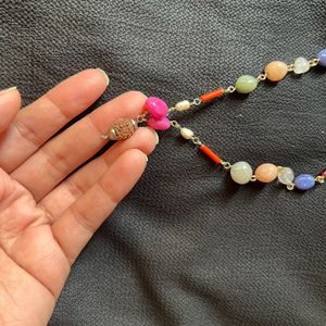 Beautiful Colorful Boho Statement Necklace