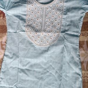 Women Pure Cotton  Party Wear Kurti