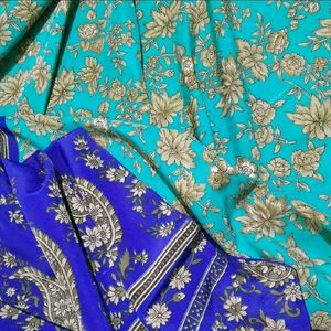 Crepe Synthetic Saree