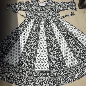 Beautiful Unused Cut Shoulders Anarkali