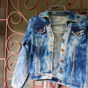 Stylish Denim Outer For Women