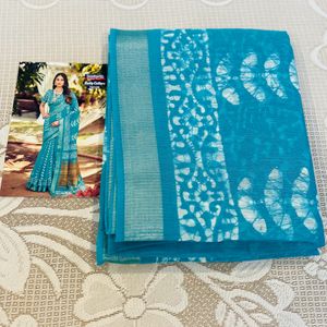 Fresh 🥰Soft Cotton Saree Per Piece Price -550₹