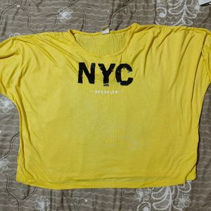 Casual Yellow Top