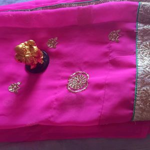 Rose Elegant Saree