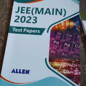 Allen JEE Main 2023 Complete Test Paper Set