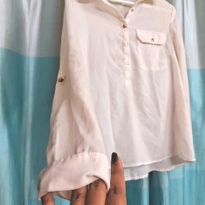 Formal Shirt In White