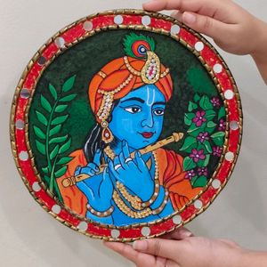 Handmade Krishna Painting