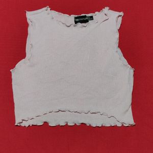 Sleeveless Crop Top