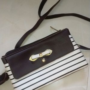 Sling Bag With Two Zip