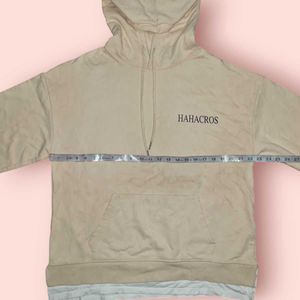 Winter Hoodie For Mens Cream