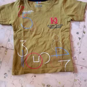 4 Combo Tshirt For 3-6 Month Boy