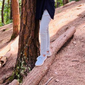 Grey Skinny Jeans for Women