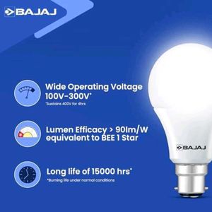 Bajaj 9w LED Bulb | Brand New | 1 Piece