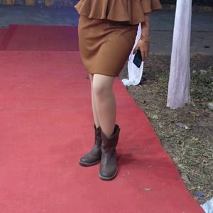 Brown Dress