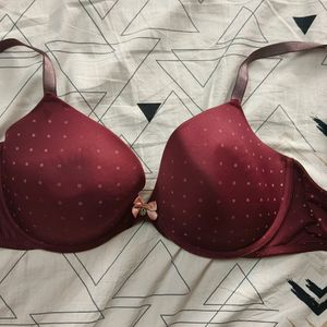 Hunkemoller Plunge Padded Bra - 34E