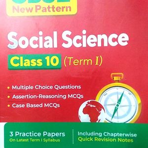 CBSE SAMPLE PAPER SOCIAL SCIENCE CALSS 10 (TERM 1)