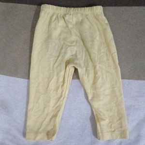 Yellow Baby Legging