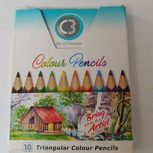 Not Used Small Pack Of Colour Pencils