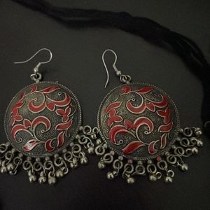 Oxidised Jewellery Set