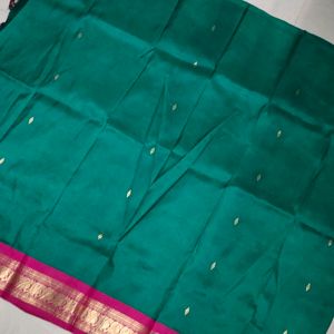 Pure Kanchi Pattu Saree 💚💖