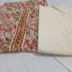 Cotton Unstitched Suit