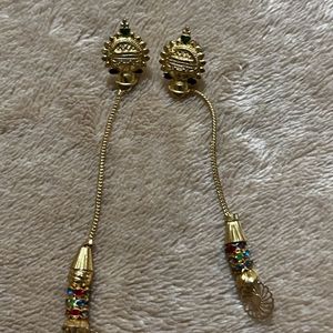 Gold Drop Earrings