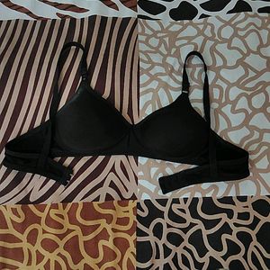 Padded Black Bra