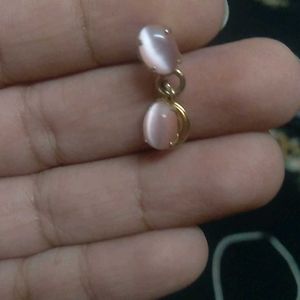 Beautiful Pink Drop Earings