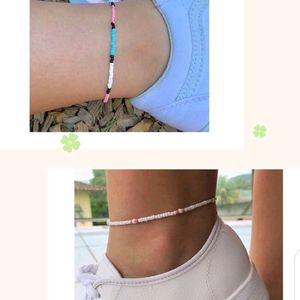 2 Aesthetic Anklets Combo 💌🌸