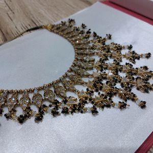 Golden And Black Necklace