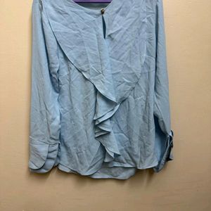 Light Blue Women Top