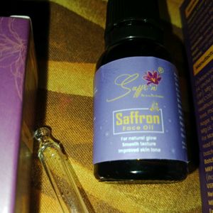 Sunscreen SPF 50 And Saffron Face Oil