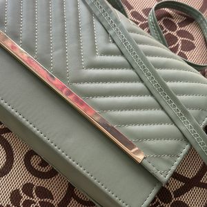 Olive Green Beautiful Sling Bag