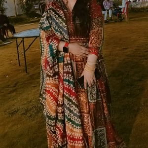 Multi Color Gown With Canon