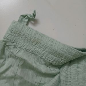 Stitched Pakistani Pastel Green Suit With Dupatta