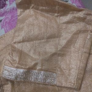 Golden Shimmer Blouse Like new