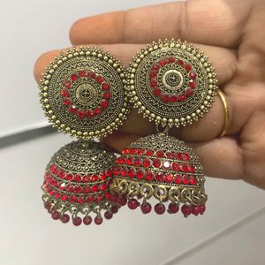 Red Jumkas and antique finish